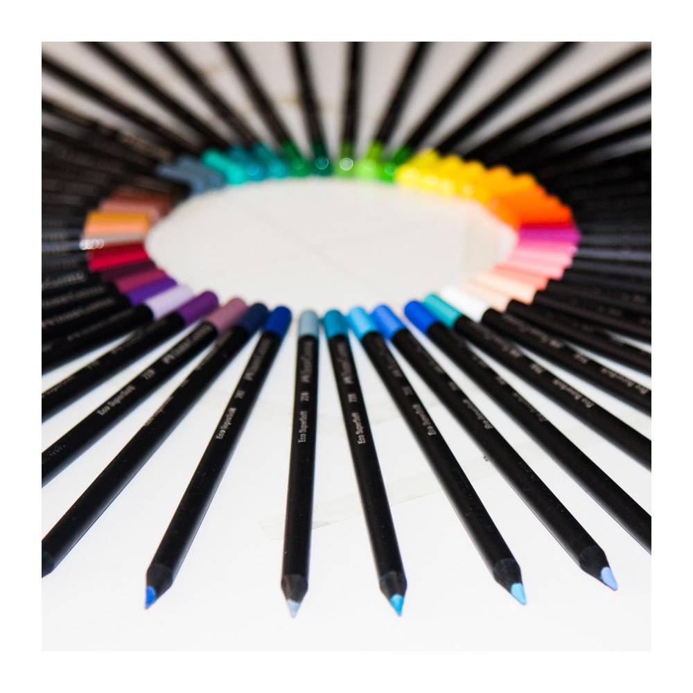 Faber Castell Super Soft Lápices de Color Black Edition, Estuche expandible, 100 piezas